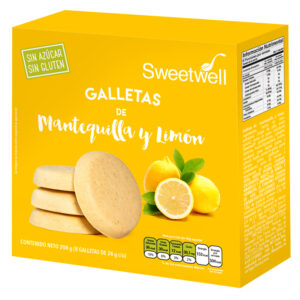 Galletas mantequilla y limón sugar free 208g