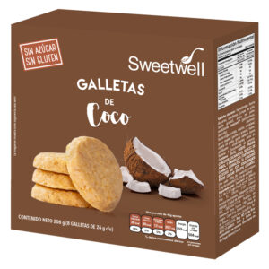 Galletas coco sugar free 208g