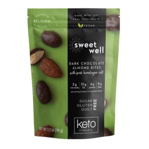 Chocolates con almendra oscuro bolsa 90gr