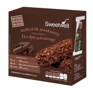 Barra amaranto avena chocolate semiamargo 132g