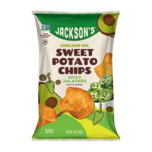 Spicy Jalapeño 5oz Avocado Oil Sweet Potato Chips