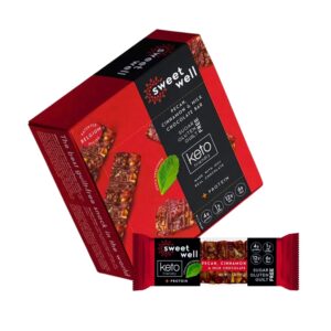 Barras Keto Pecanas y Chocolate 5/U