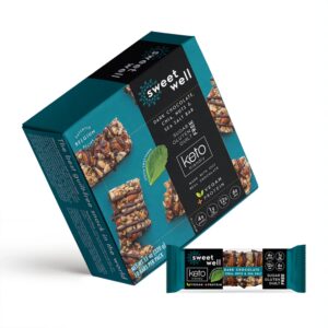 Barras Keto Chocolate y Nueces 5/U