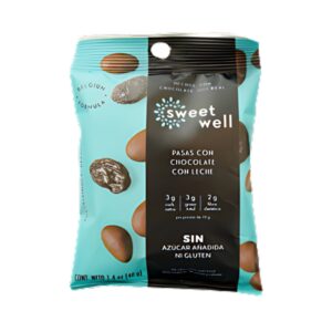 Chocolates con pasas bolsa de 40gr