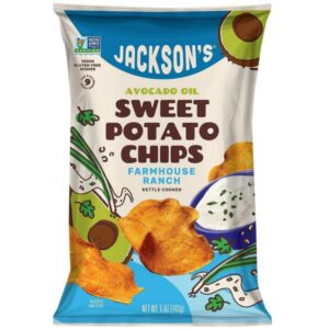 Farmhouse Ranch 5oz Avocado Oil Sweet Potato Chips