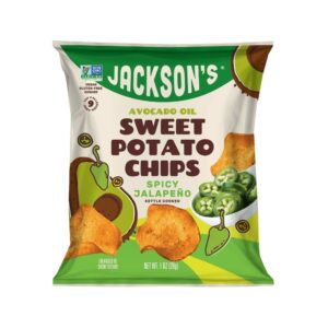 Spicy Jalapeño 1oz Avocado Oil Sweet Potato Chips