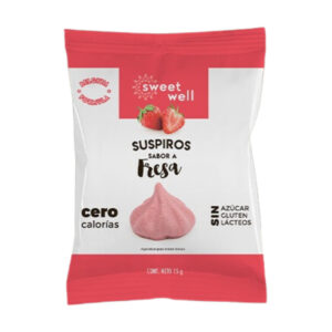 Suspiro de fresa bolsa 15gr