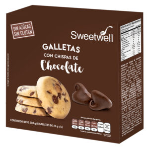 Galletas chispas de chocolate sugar free 208g
